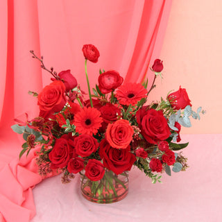 Valentine's Custom Vase Arrangement