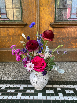 Garden Vase Arrangement - Low & Lush