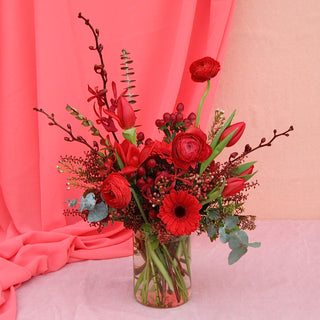 Valentine's Custom Vase Arrangement