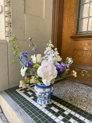 Garden Vase Arrangement - Low & Lush