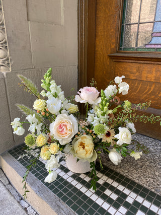 Garden Vase Arrangement - Low & Lush