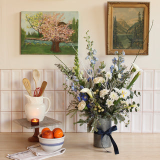 Frosted Chalet Arrangement