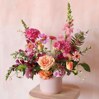 Garden Vase Arrangement - Low & Lush